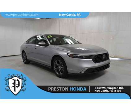 2023 Honda Accord EX is a Silver 2023 Honda Accord EX Sedan in New Castle PA