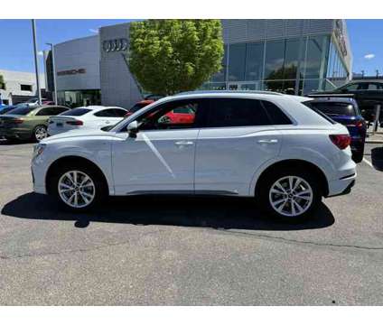 2023 Audi Q3 Premium S Line quattro is a White 2023 Audi Q3 SUV in Albuquerque NM