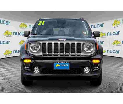 2021 Jeep Renegade Limited is a Black 2021 Jeep Renegade Limited SUV in Tilton NH