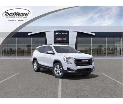 2024 GMC Terrain SLE is a White 2024 GMC Terrain SL SUV in Westland MI