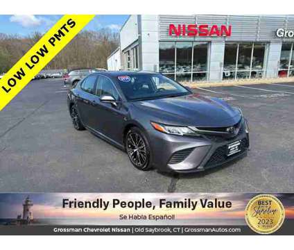 2020 Toyota Camry SE is a Grey 2020 Toyota Camry SE Sedan in Old Saybrook CT