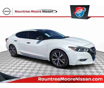 2017 Nissan Maxima Platinum is a White 2017 Nissan Maxima Car for Sale in Lake City FL