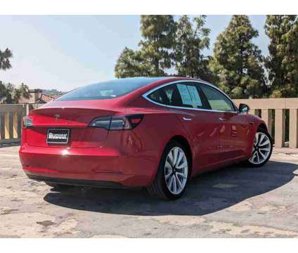 2019 Tesla Model 3 Standard is a Red 2019 Tesla Model 3 Sedan in Pasadena CA