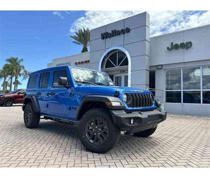 2024 Jeep Wrangler Sport S is a Blue 2024 Jeep Wrangler Sport SUV in Stuart FL