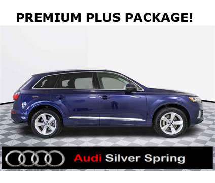 2021 Audi Q7 45 Premium Plus quattro is a Blue 2021 Audi Q7 3.6 Trim SUV in Silver Spring MD