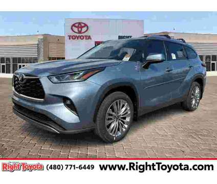 2024 Toyota Highlander Platinum is a Silver 2024 Toyota Highlander SUV in Scottsdale AZ