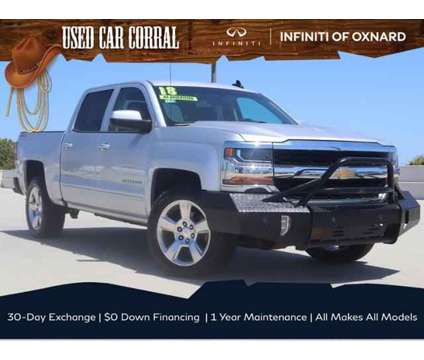 2018 Chevrolet Silverado 4X4 LT CREWCAB LT1 is a Silver 2018 Chevrolet Silverado Truck in Oxnard CA