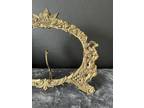 Large Antique Mirror Frame with Angels & Putti Decoration Brass