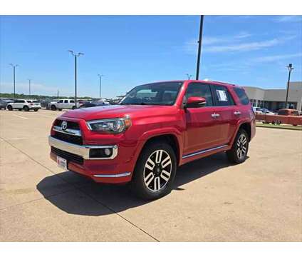 2014 Toyota 4Runner Limited is a Red 2014 Toyota 4Runner Limited SUV in Brenham TX