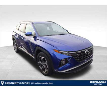 2022 Hyundai Tucson SEL is a Blue 2022 Hyundai Tucson SUV in Columbus OH