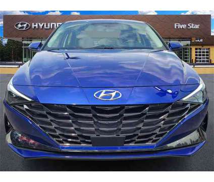 2022 Hyundai Elantra Limited is a Blue 2022 Hyundai Elantra Limited Sedan in Macon GA