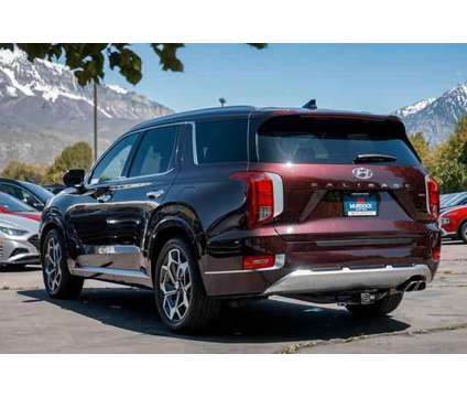 2021 Hyundai Palisade Calligraphy is a Red 2021 SUV in Lindon UT