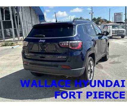 2018 Jeep Compass Limited 4x4 is a Blue 2018 Jeep Compass Limited SUV in Fort Pierce FL