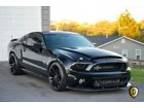 2012 Ford Mustang SHELBY GT500 2012 Ford Mustang Coupe Black RWD Manual SHELBY