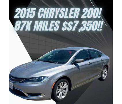 2015 Chrysler 200 for sale is a Silver 2015 Chrysler 200 Model Car for Sale in Stockton CA