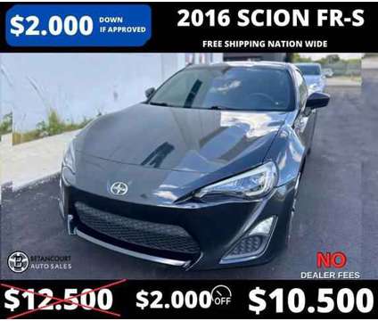 2016 Scion FR-S for sale is a Black 2016 Scion FR-S Car for Sale in Miami FL