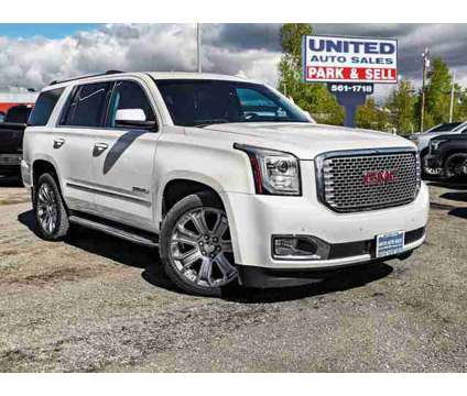 2015 GMC Yukon for sale is a White 2015 GMC Yukon 1500 4dr Car for Sale in Anchorage AK