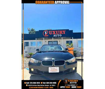 2015 BMW 3 Series for sale is a Black 2015 BMW 3-Series Car for Sale in Baton Rouge LA
