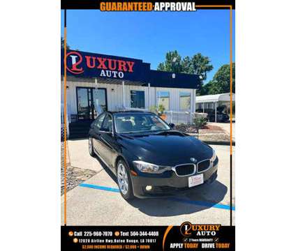 2015 BMW 3 Series for sale is a Black 2015 BMW 3-Series Car for Sale in Baton Rouge LA