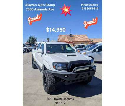 2011 Toyota Tacoma Double Cab for sale is a 2011 Toyota Tacoma Double Cab Car for Sale in El Paso TX