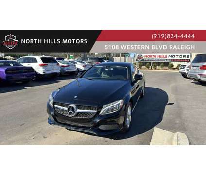 2017 Mercedes-Benz C-Class for sale is a Black 2017 Mercedes-Benz C Class Car for Sale in Raleigh NC