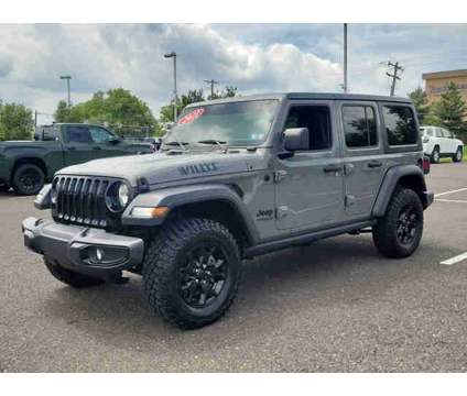 2021 Jeep Wrangler Unlimited Willys Sport is a Grey 2021 Jeep Wrangler Unlimited Car for Sale in Trevose PA