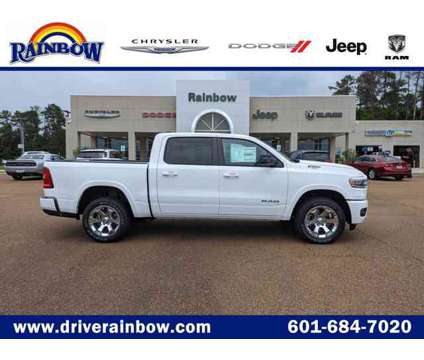 2025 Ram 1500 Big Horn is a White 2025 RAM 1500 Model Big Horn Car for Sale in Mccomb MS