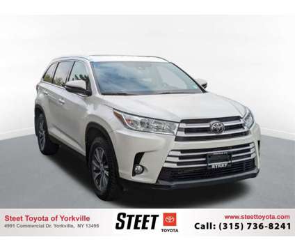 2019 Toyota Highlander XLE is a White 2019 Toyota Highlander XLE Car for Sale in Utica, NY NY