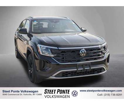 2024 Volkswagen Atlas Cross Sport 2.0T SE w/Technology is a Black 2024 Volkswagen Atlas Car for Sale in Utica, NY NY