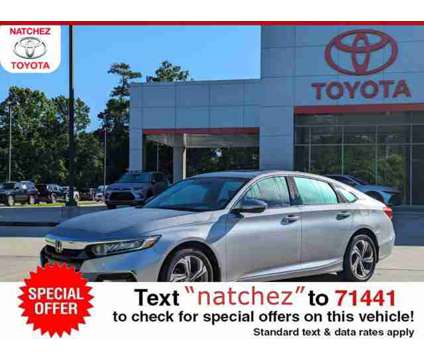 2019 Honda Accord Sedan EX-L 1.5T is a Silver 2019 Honda Accord Sedan in Natchez MS