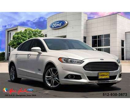 2015 Ford Fusion Energi Titanium is a Silver 2015 Ford Fusion Energi Titanium Car for Sale in Georgetown TX