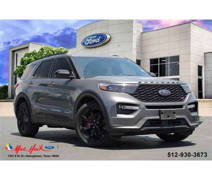2022 Ford Explorer St is a Grey 2022 Ford Explorer Car for Sale in Georgetown TX
