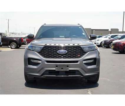 2022 Ford Explorer St is a Grey 2022 Ford Explorer Car for Sale in Georgetown TX