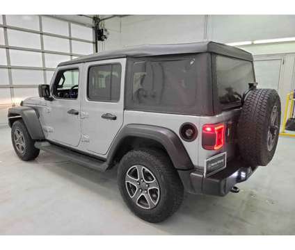 2021 Jeep Wrangler Unlimited Sport S is a Silver 2021 Jeep Wrangler Unlimited Car for Sale in Wilkes Barre PA