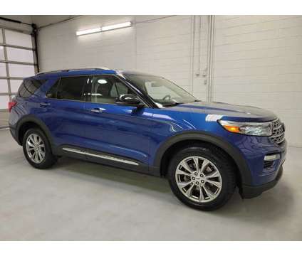 2022 Ford Explorer Limited is a Blue 2022 Ford Explorer Limited Car for Sale in Wilkes Barre PA