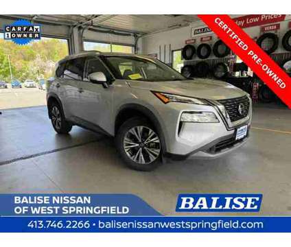 2021 Nissan Rogue SV is a Silver 2021 Nissan Rogue SV Car for Sale in West Springfield MA