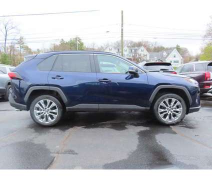 2022 Toyota RAV4 XLE Premium is a Blue 2022 Toyota RAV4 XLE Car for Sale in Laconia NH
