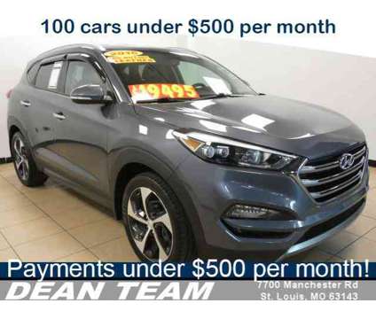 2016 Hyundai Tucson Limited is a Grey 2016 Hyundai Tucson Limited Car for Sale in Saint Louis MO