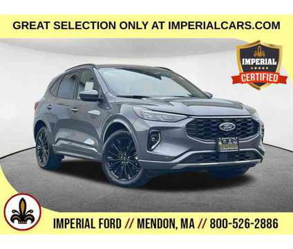 2023 Ford Escape ST-Line Elite is a Grey 2023 Ford Escape S Car for Sale in Mendon MA