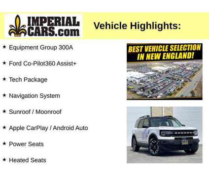 2023 Ford Bronco Sport Outer Banks is a White 2023 Ford Bronco Car for Sale in Mendon MA
