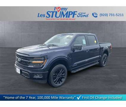 2024 Ford F-150 XLT is a Blue 2024 Ford F-150 XLT Car for Sale in Appleton WI