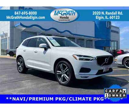 2021 Volvo XC60 T5 Momentum is a White 2021 Volvo XC60 T5 Car for Sale in Elgin IL
