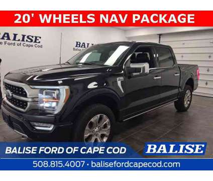 2023 Ford F-150 Platinum is a Black 2023 Ford F-150 Platinum Car for Sale in Hyannis MA