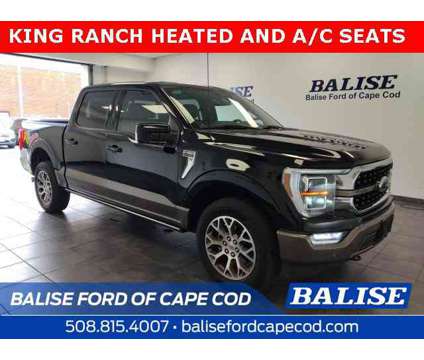 2023 Ford F-150 King Ranch is a Black 2023 Ford F-150 King Ranch Car for Sale in Hyannis MA