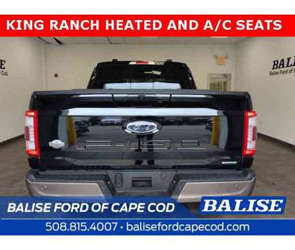 2023 Ford F-150 King Ranch is a Black 2023 Ford F-150 King Ranch Car for Sale in Hyannis MA