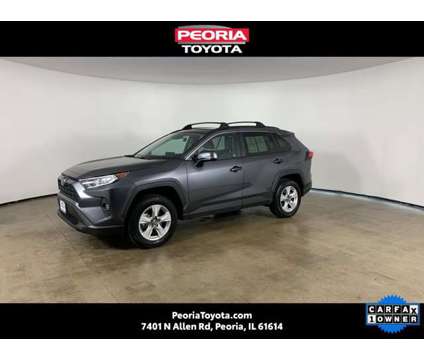 2021 Toyota RAV4 XLE is a Grey 2021 Toyota RAV4 XLE Car for Sale in Peoria IL