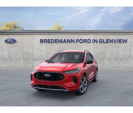 2024 Ford Escape ST-Line is a Red 2024 Ford Escape Car for Sale in Glenview IL