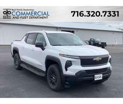 2024 Chevrolet Silverado EV Work Truck is a White 2024 Chevrolet Silverado Truck in Depew NY