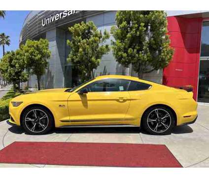 2017 Ford Mustang GT Premium is a Yellow 2017 Ford Mustang GT Car for Sale in Los Angeles CA