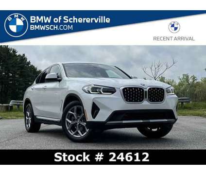 2024 BMW X4 xDrive30i is a White 2024 BMW X4 xDrive30i Car for Sale in Schererville IN